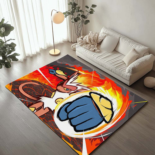 Infernape Pokemon 4 Rug