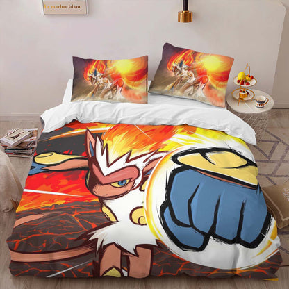 Infernape Pokemon 4 Duvet Cover 2