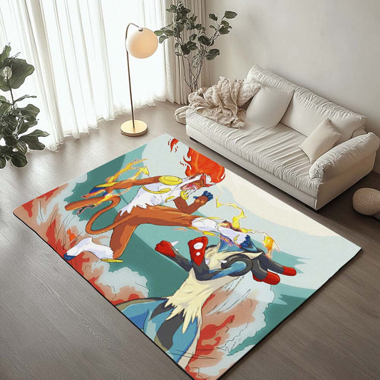 Infernape vs Mega Lucario Rug