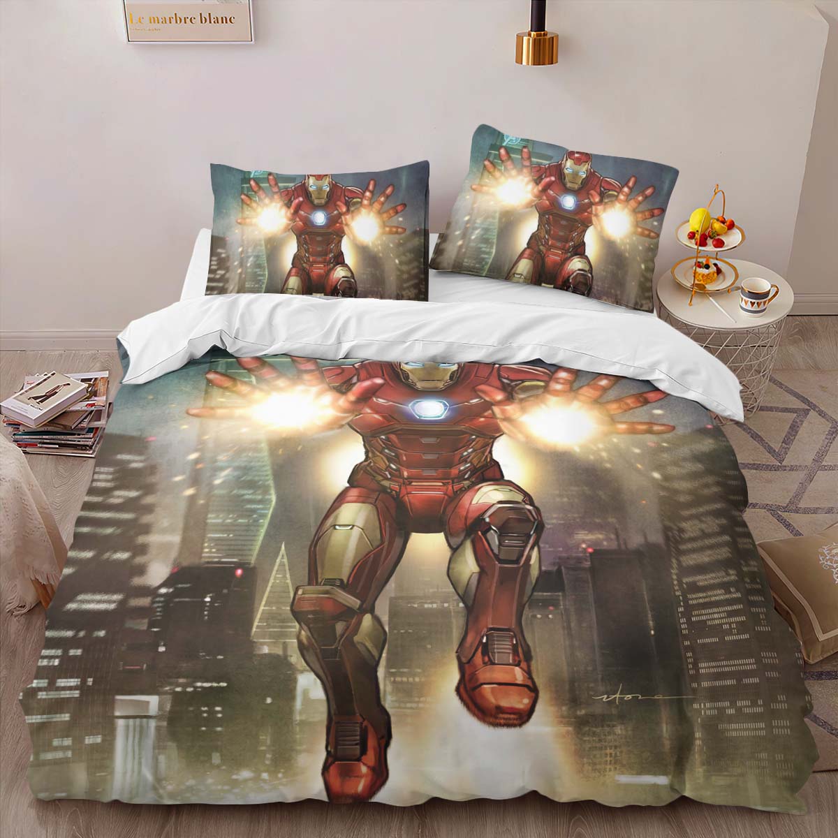 Ironman Avenger Marvel 1008 Duvet Cover 2