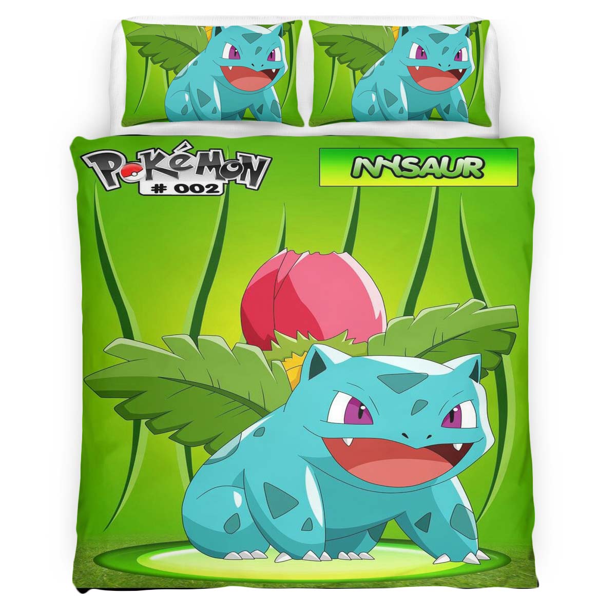 Ivysaur Bulbasaur Pokemon 5 Duvet Cover