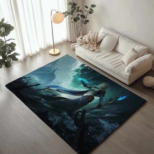 Jaina Proudmoore The Alliance World Of Warcraft WOW 3 Rug