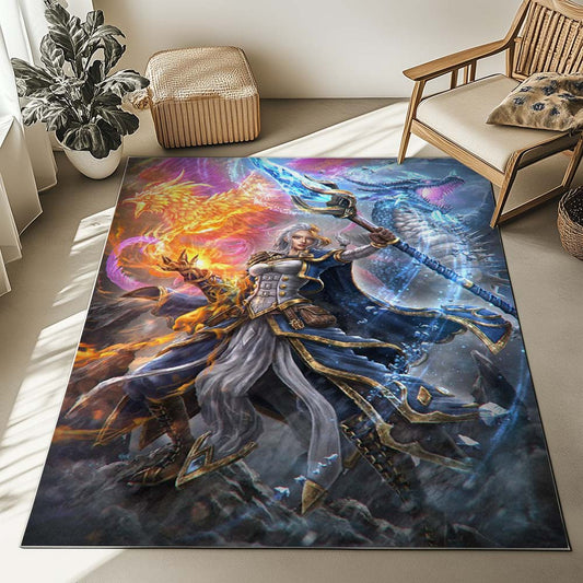 Jaina Proudmoore The Alliance World Of Warcraft WOW 8 Rug