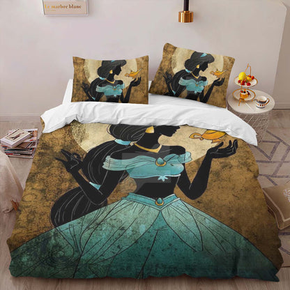 Jasmine Princess Aladdin 02 Duvet Cover 2