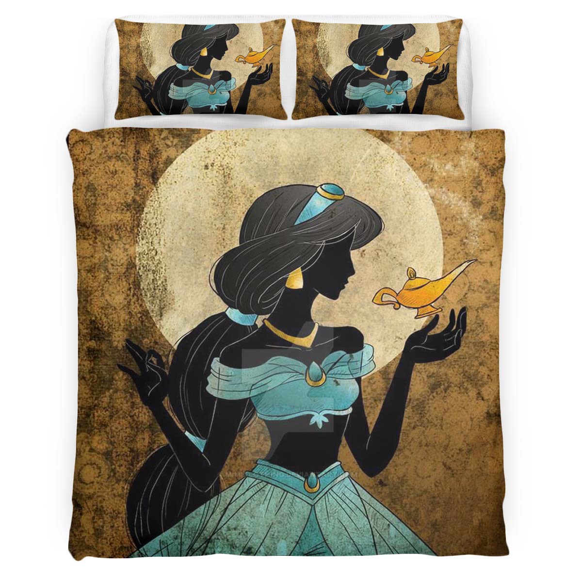 Jasmine Princess Aladdin 02 Duvet Cover