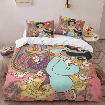 Jasmine Princess Aladdin 04 Duvet Cover 2