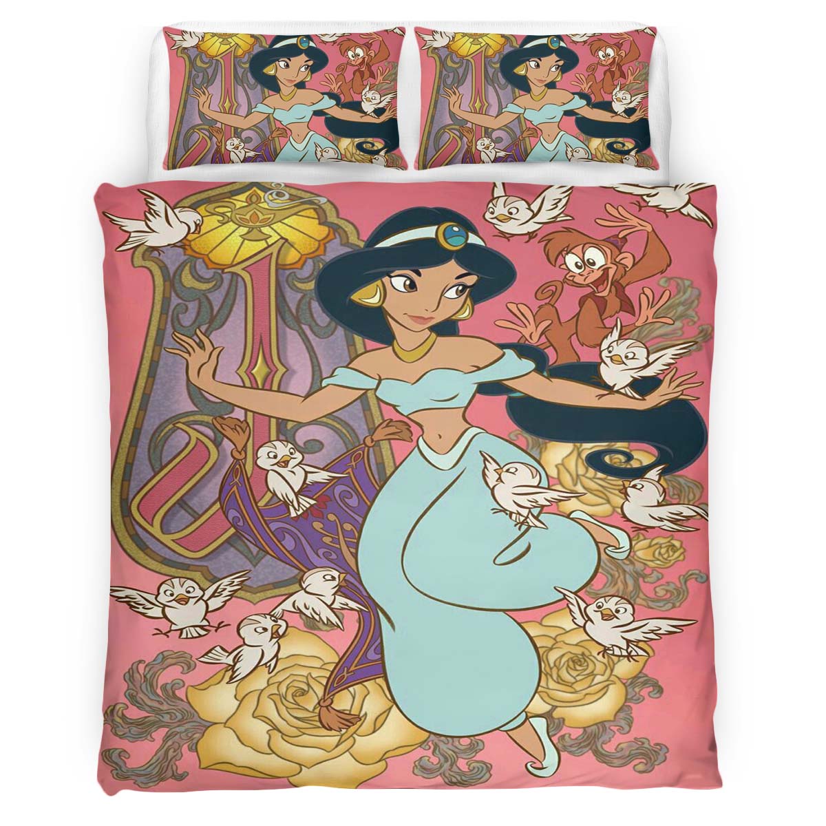 Jasmine Princess Aladdin 04 Duvet Cover