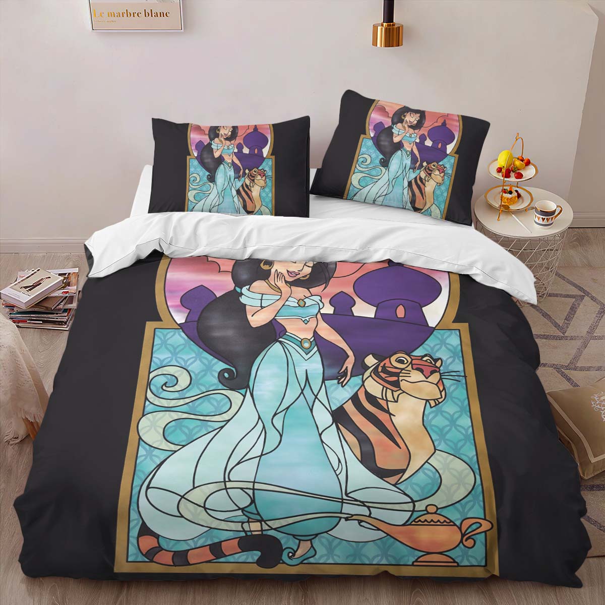 Jasmine Princess Aladdin 08 Duvet Cover 2