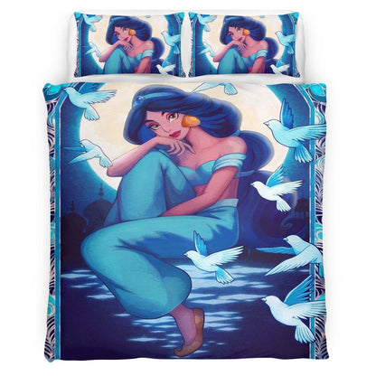 Jasmine Princess Aladdin Fairy Tale Duvet Cover
