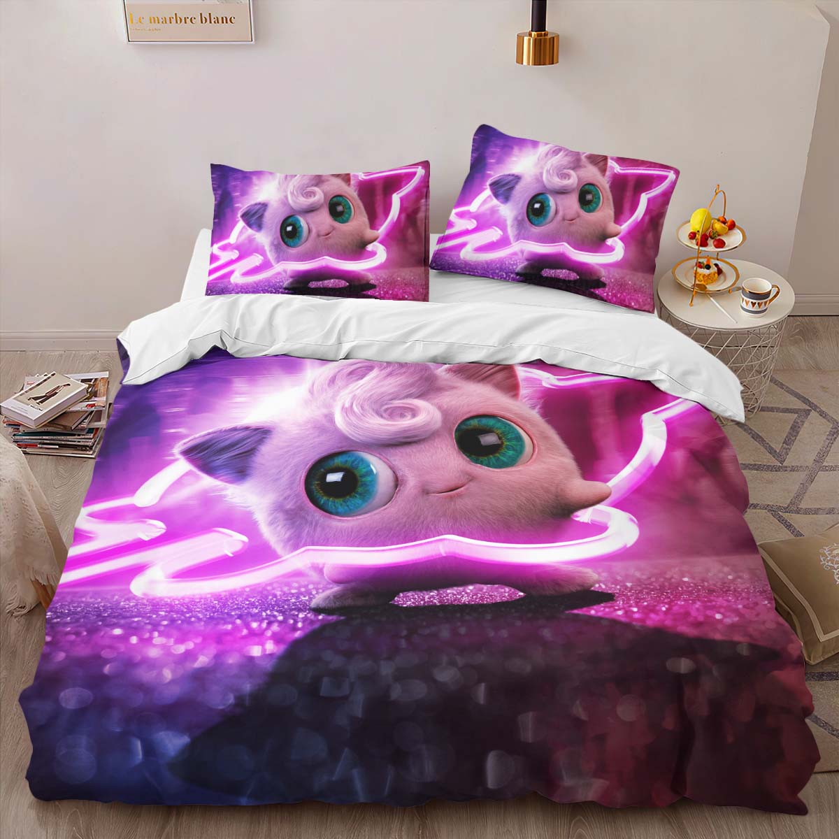 Jigglypuff Pokemon Duvet Cover 2