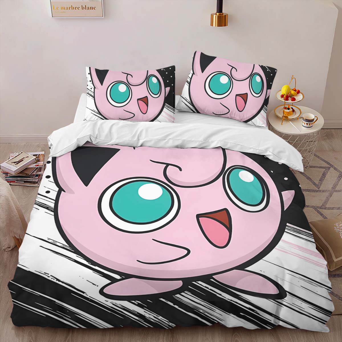 Jigglypuff Pokemon 2 Duvet Cover 2