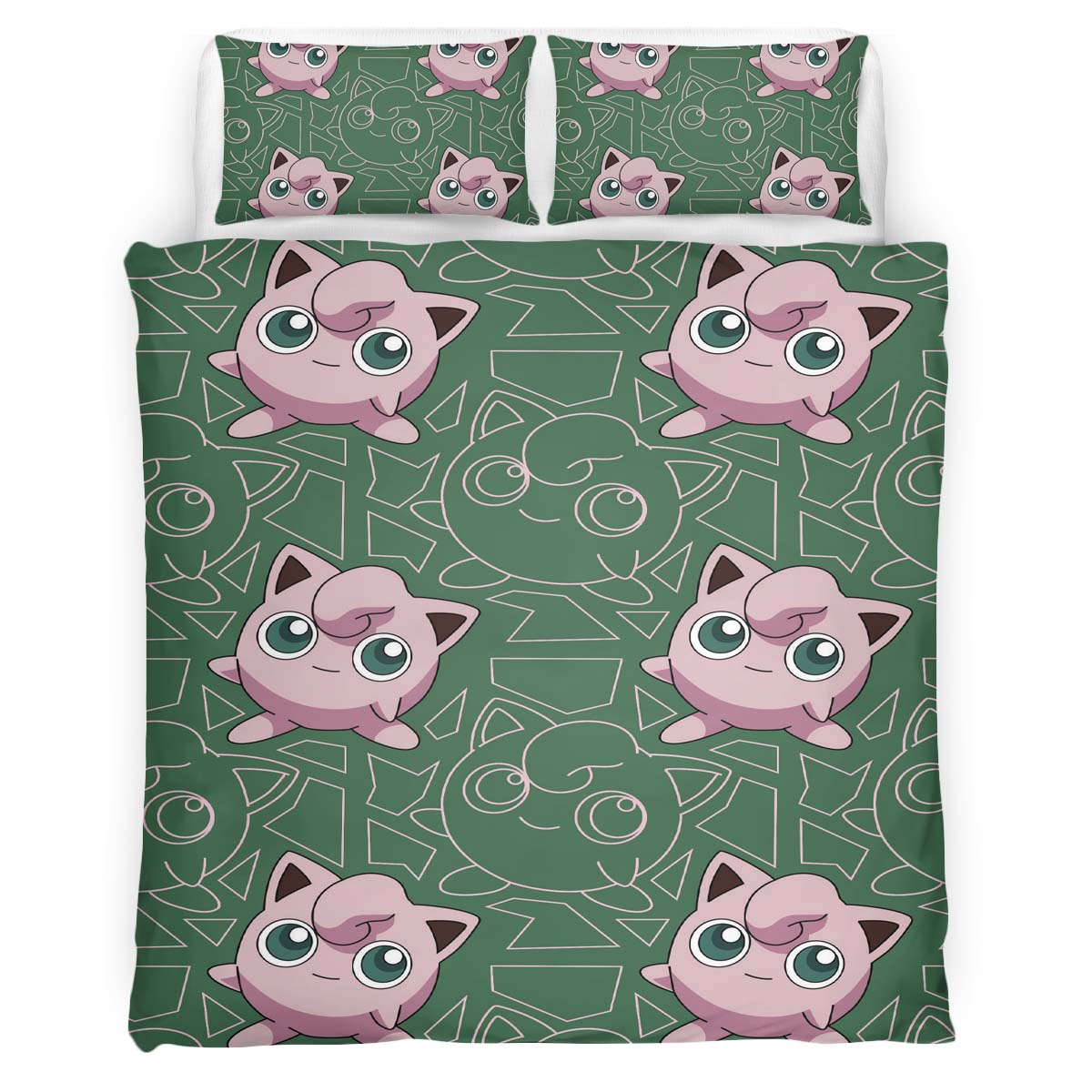 Jigglypuff Pokemon 3 Duvet Cover