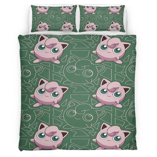 Jigglypuff Pokemon 3 Duvet Cover