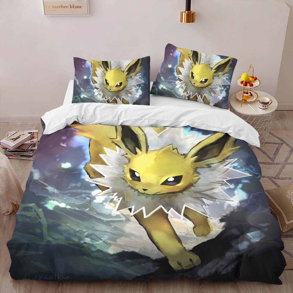 Jolteon Pokemon Duvet Cover 2