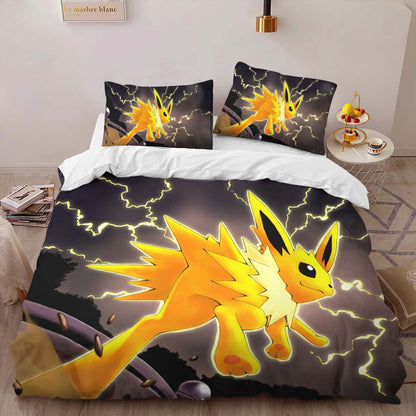 Jolteon Pokemon 2 Duvet Cover 2