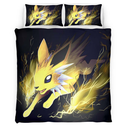 Jolteon Pokemon 3 Duvet Cover