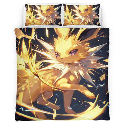 Jolteon Pokemon 4 Duvet Cover