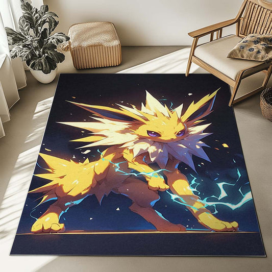 Jolteon Pokemon 5 Rug