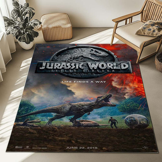 Jurassic Park 1 Rug