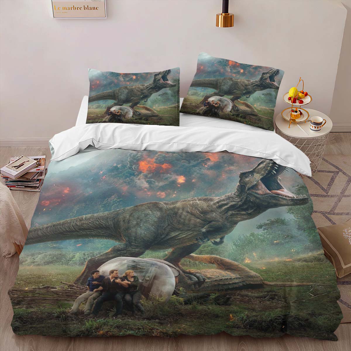 Jurassic World 13 Duvet Cover 2
