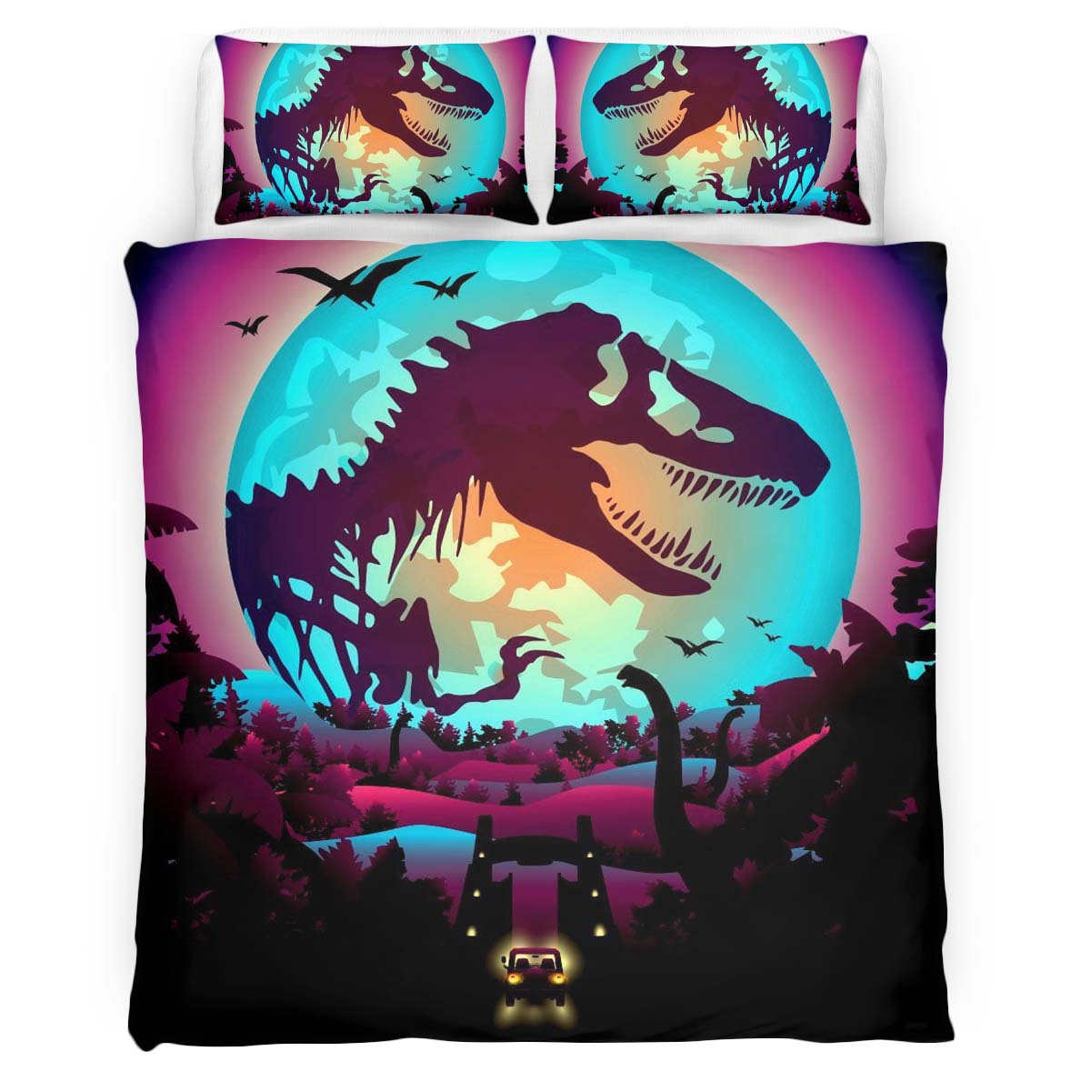 Jurassic world 12 Duvet Cover