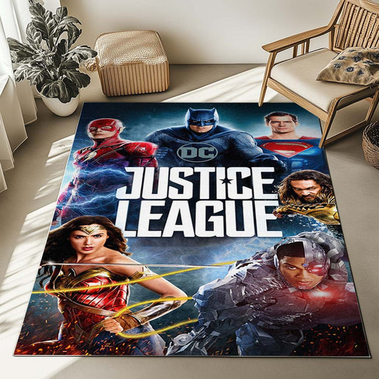 Justice League All Characters 04 Rug