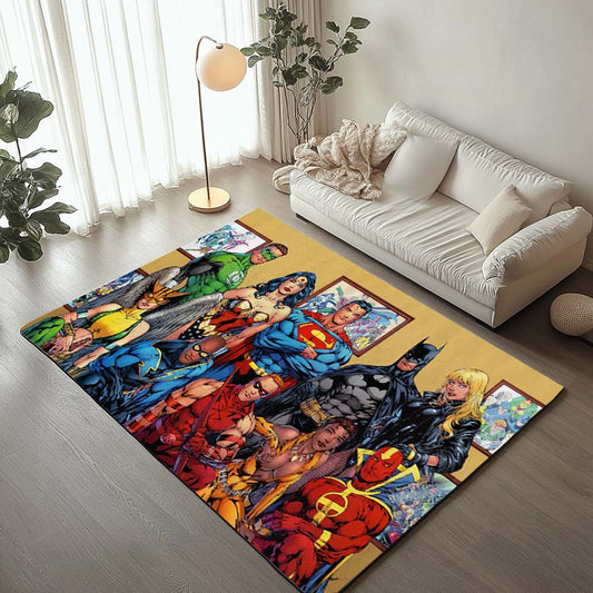 Justice League All Characters 05 Rug