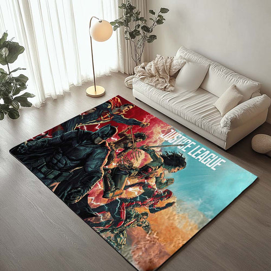 Justice League All Characters 07 Rug