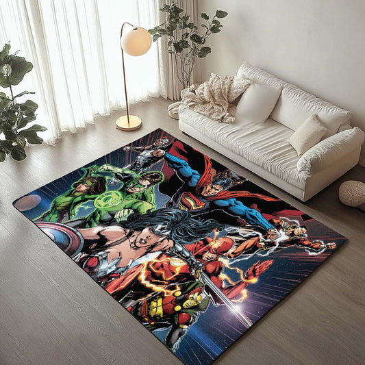 Justice League All Characters 08 Rug