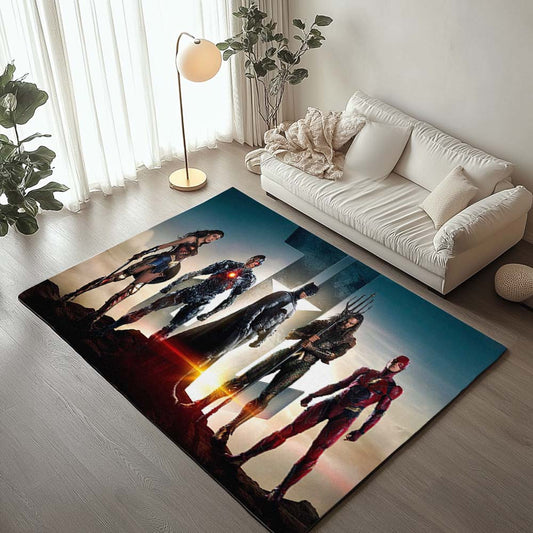 Justice League All Characters 20 Rug