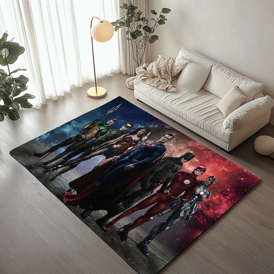 Justice League All Characters 21 Rug