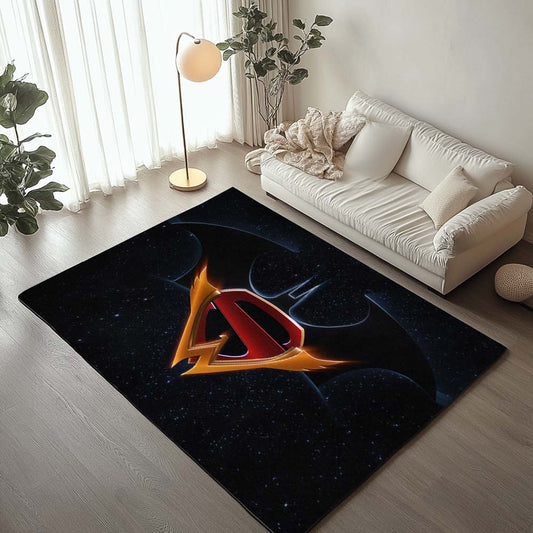 Justice League All Logo Rug