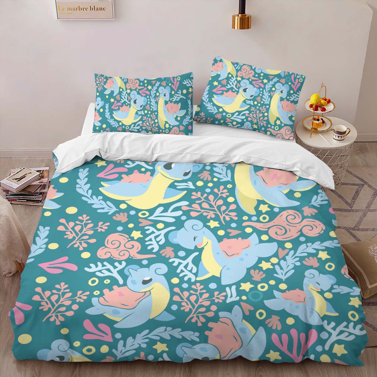 Lapras Pokemon Duvet Cover 2