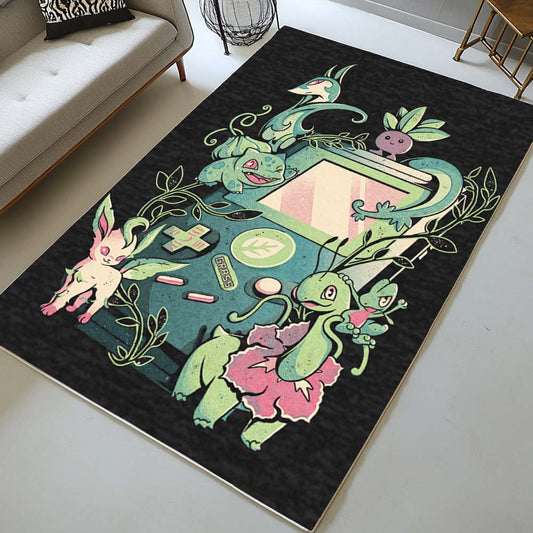 Leaf Pokemon Rug
