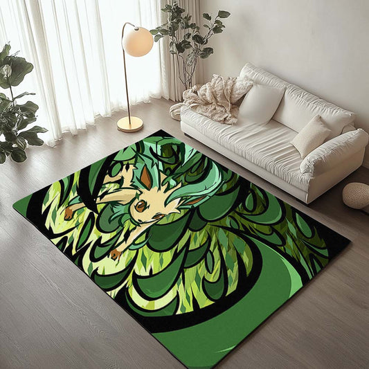 Leafeon Pokemon 11 Rug
