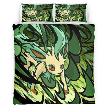 Leafeon Pokemon 11 Duvet Cover