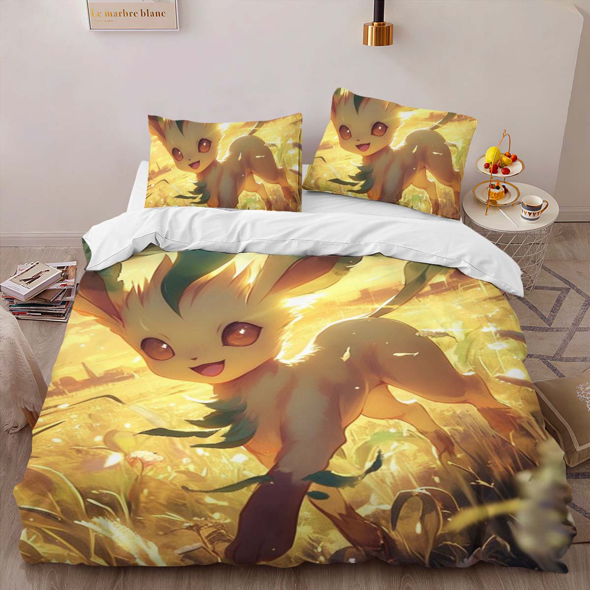 Leafeon Pokemon 2 Duvet Cover 2