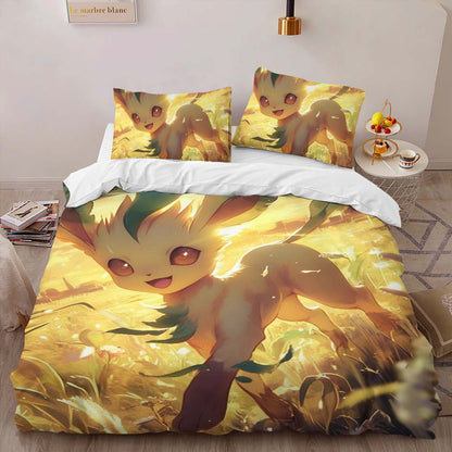 Leafeon Pokemon 2 Duvet Cover 2