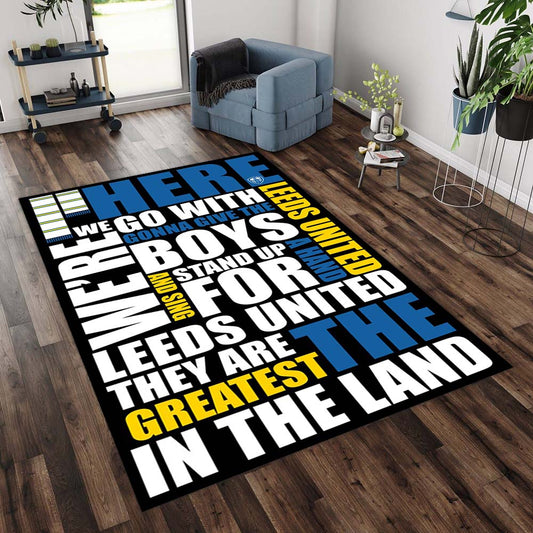 Leeds United FC EFL Championship 21 Rug