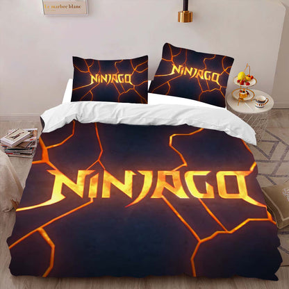 Lego Ninjago Master of the mountain Logo Duvet Cover 2