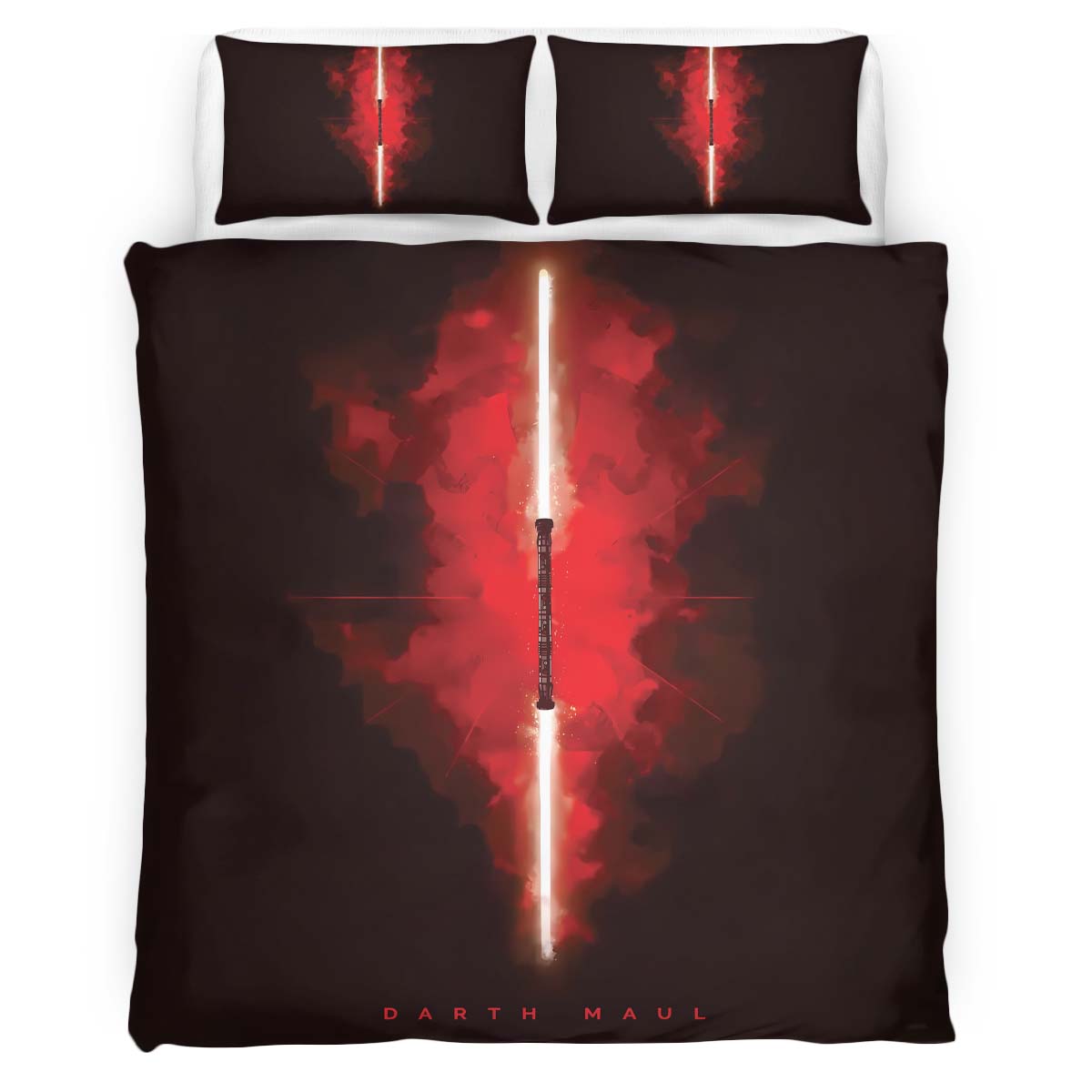 Lightsabers Darth Maul Star Wars Duvet Cover