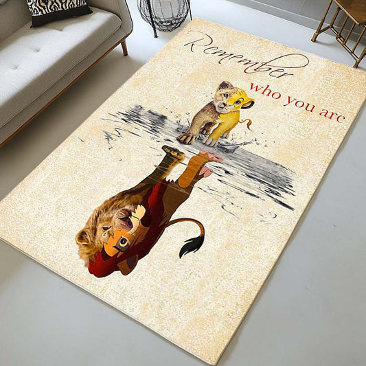 Lion King Remember Who You Are Rug