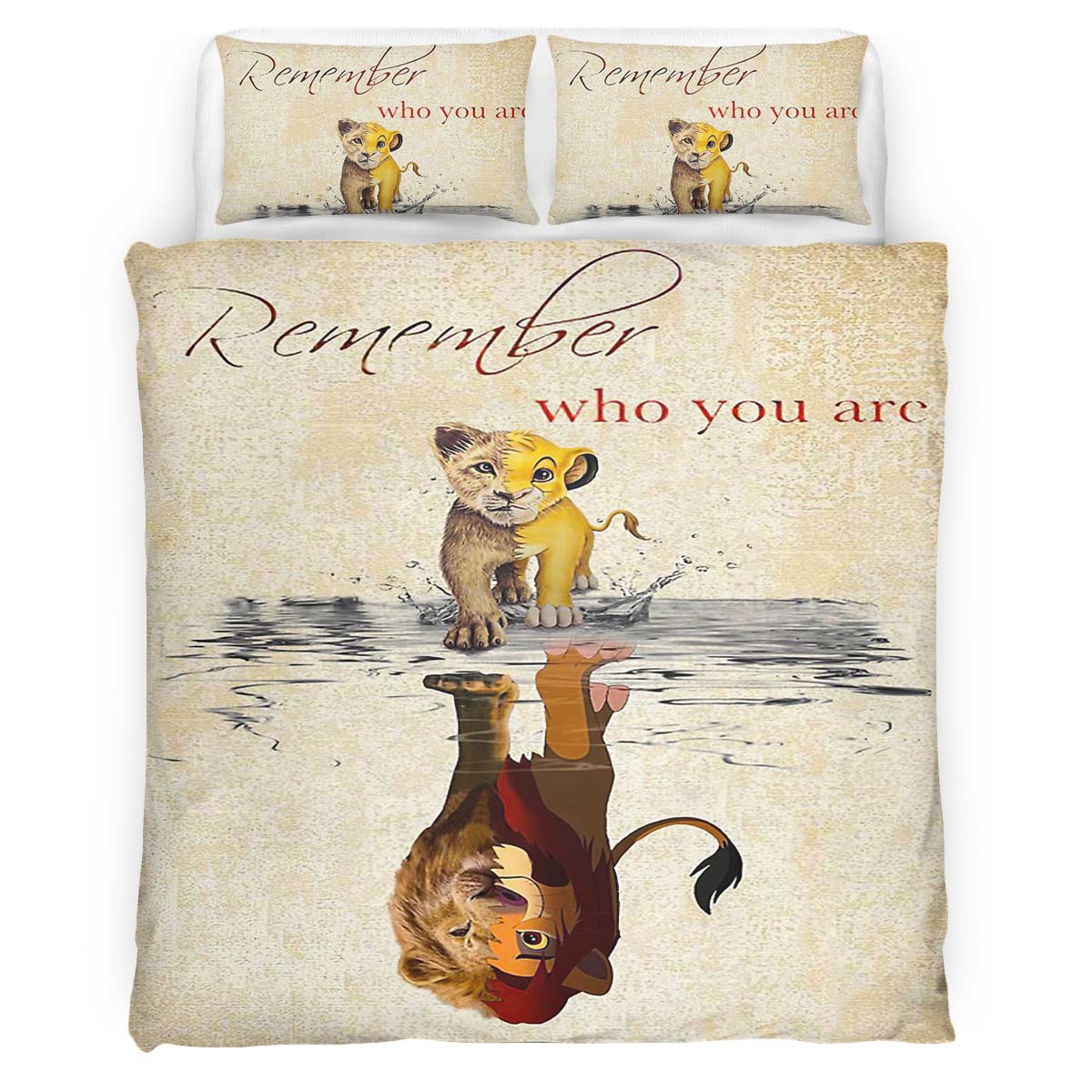 Lion King Remember Who You Are Duvet Cover