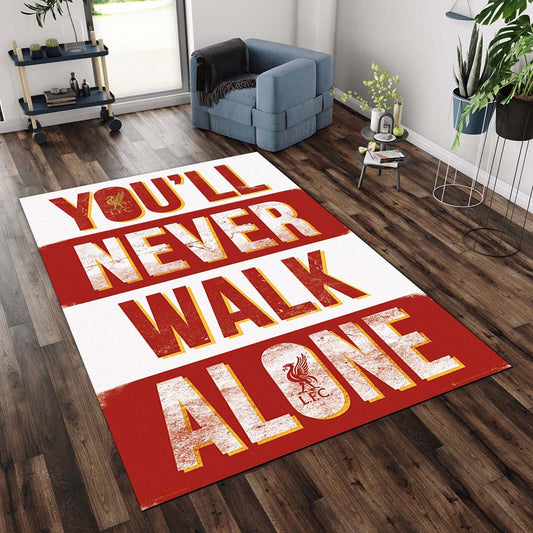 Liverpool FC You Never Walk Alone 14 Rug