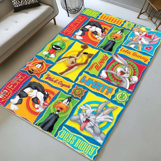 Looney Tunes All Characters 07 Rug