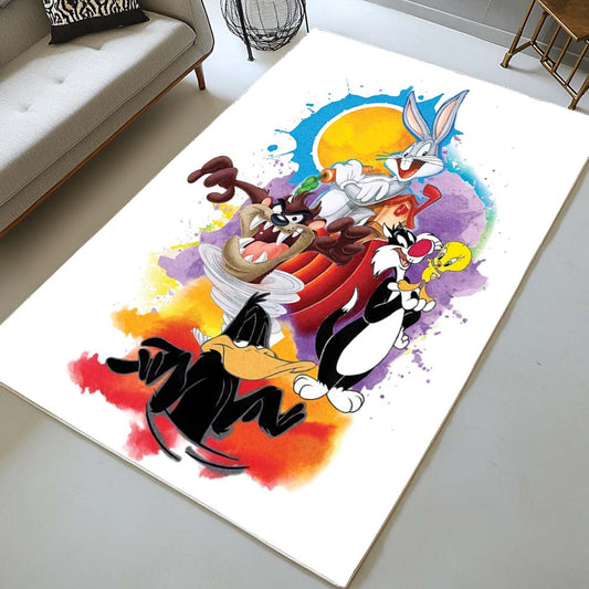 Looney Tunes All Characters 10 Rug