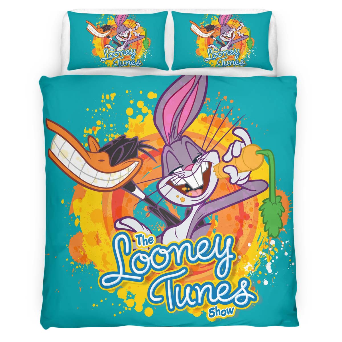 Looney Tunes Bugs And Daffy Duvet Cover