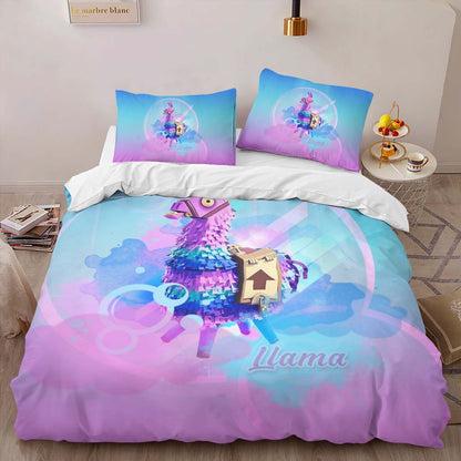 Loot Llama Fortnite Secret Duvet Cover 2