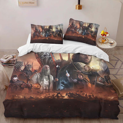 Lord Of The Ring Characters 2 Duvet Cover 2