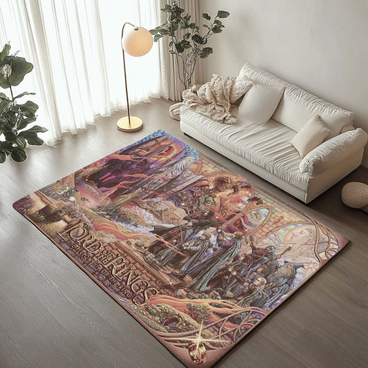 Lord Of The Rings Fight Rug